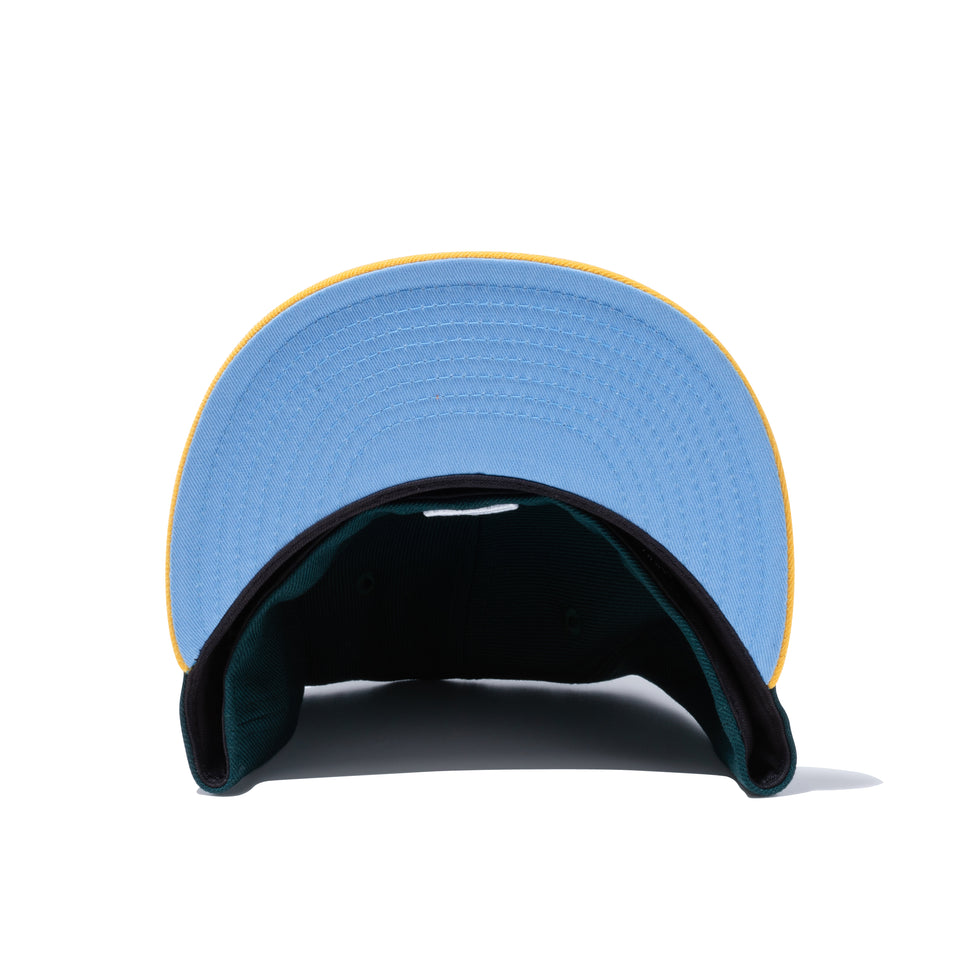 59FIFTY Icy Side Patch オークランド・アスレチックス ブルーアンダーバイザー