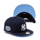 59FIFTY Icy Side Patch ニューヨーク・ヤンキース ブルーアンダーバイザー