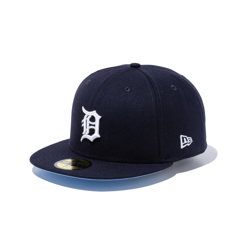 59FIFTY Icy Side Patch デトロイト・タイガース ブルーアンダーバイザー