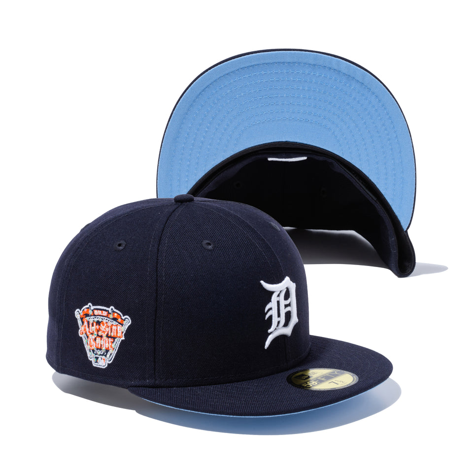 59FIFTY Icy Side Patch デトロイト・タイガース ブルーアンダーバイザー