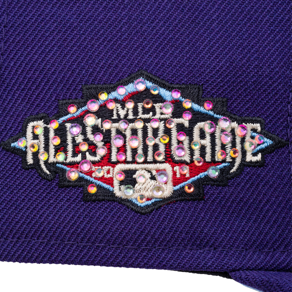 59FIFTY Icy Side Patch アリゾナ・ダイヤモンドバックス ブルーアンダーバイザー