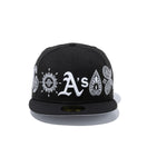59FIFTY Paisley Elements オークランド・アスレチックス ブラック