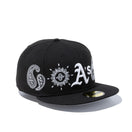 59FIFTY Paisley Elements オークランド・アスレチックス ブラック
