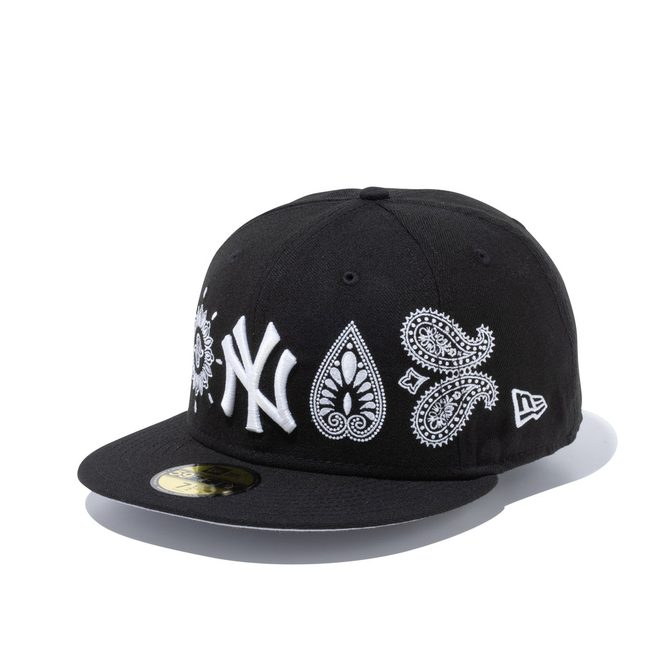 59FIFTY Paisley Elements ニューヨーク・ヤンキース ブラック