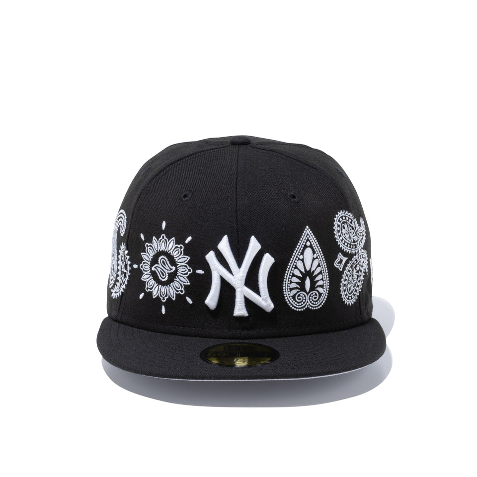 59FIFTY Paisley Elements ニューヨーク・ヤンキース ブラック