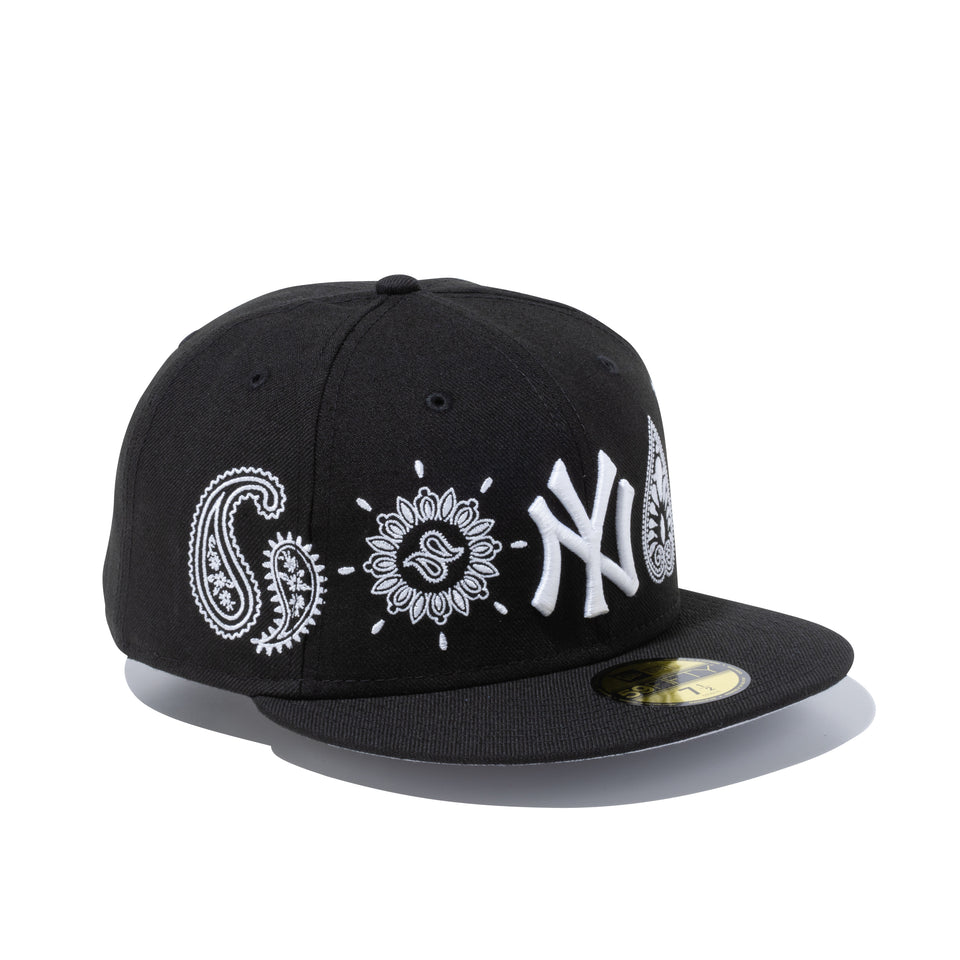 59FIFTY Paisley Elements ニューヨーク・ヤンキース ブラック