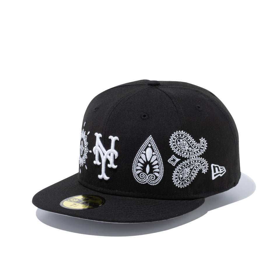 59FIFTY Paisley Elements ニューヨーク・メッツ ブラック