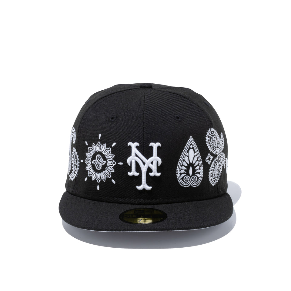 59FIFTY Paisley Elements ニューヨーク・メッツ ブラック