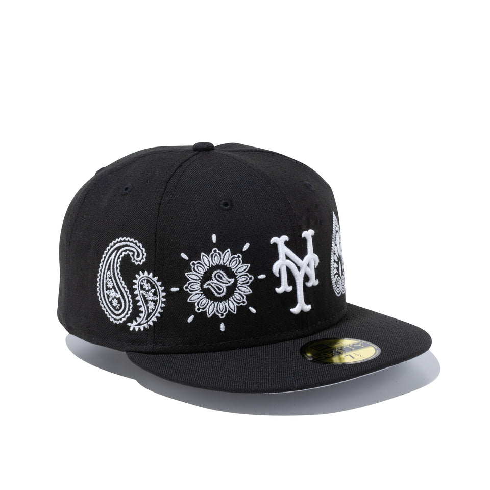 59FIFTY Paisley Elements ニューヨーク・メッツ ブラック