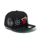 59FIFTY Paisley Elements マイアミ・ヒート ブラック