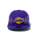 59FIFTY Paisley Elements ロサンゼルス・レイカーズ パープル