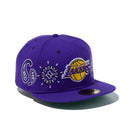 59FIFTY Paisley Elements ロサンゼルス・レイカーズ パープル