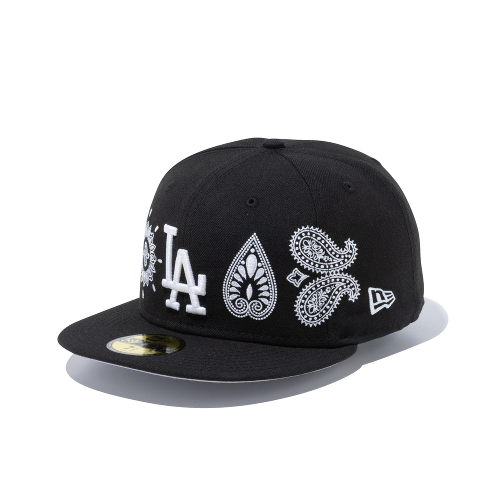 59FIFTY Paisley Elements ロサンゼルス・ドジャース ブラック