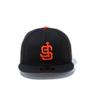 59FIFTY Upside Down サンフランシスコ・ジャイアンツ グレーアンダーバイザー