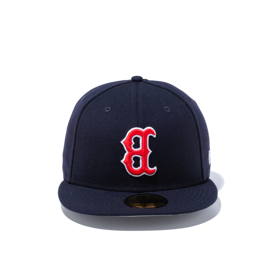 59FIFTY Upside Down ボストン・レッドソックス グレーアンダーバイザー