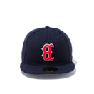 59FIFTY Upside Down ボストン・レッドソックス グレーアンダーバイザー