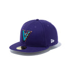 59FIFTY Upside Down クーパーズタウン アリゾナ・ダイヤモンドバックス グレーアンダーバイザー