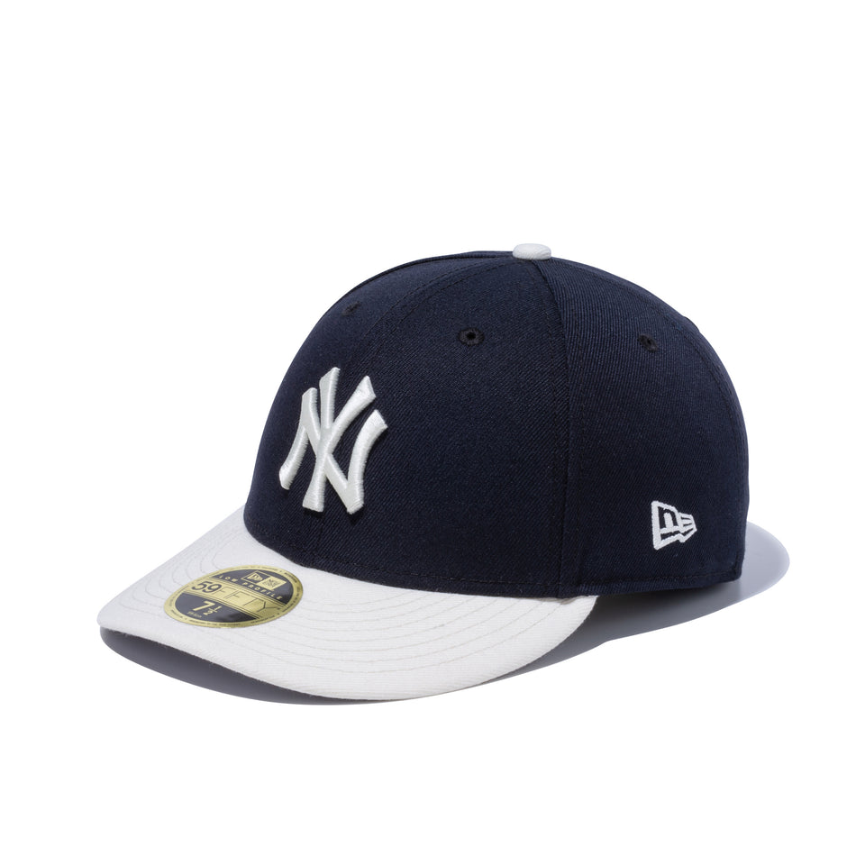 LP 59FIFTY ニューヨーク・ヤンキース MLB 2トーン ネイビー / クローム グレーアンダーバイザー