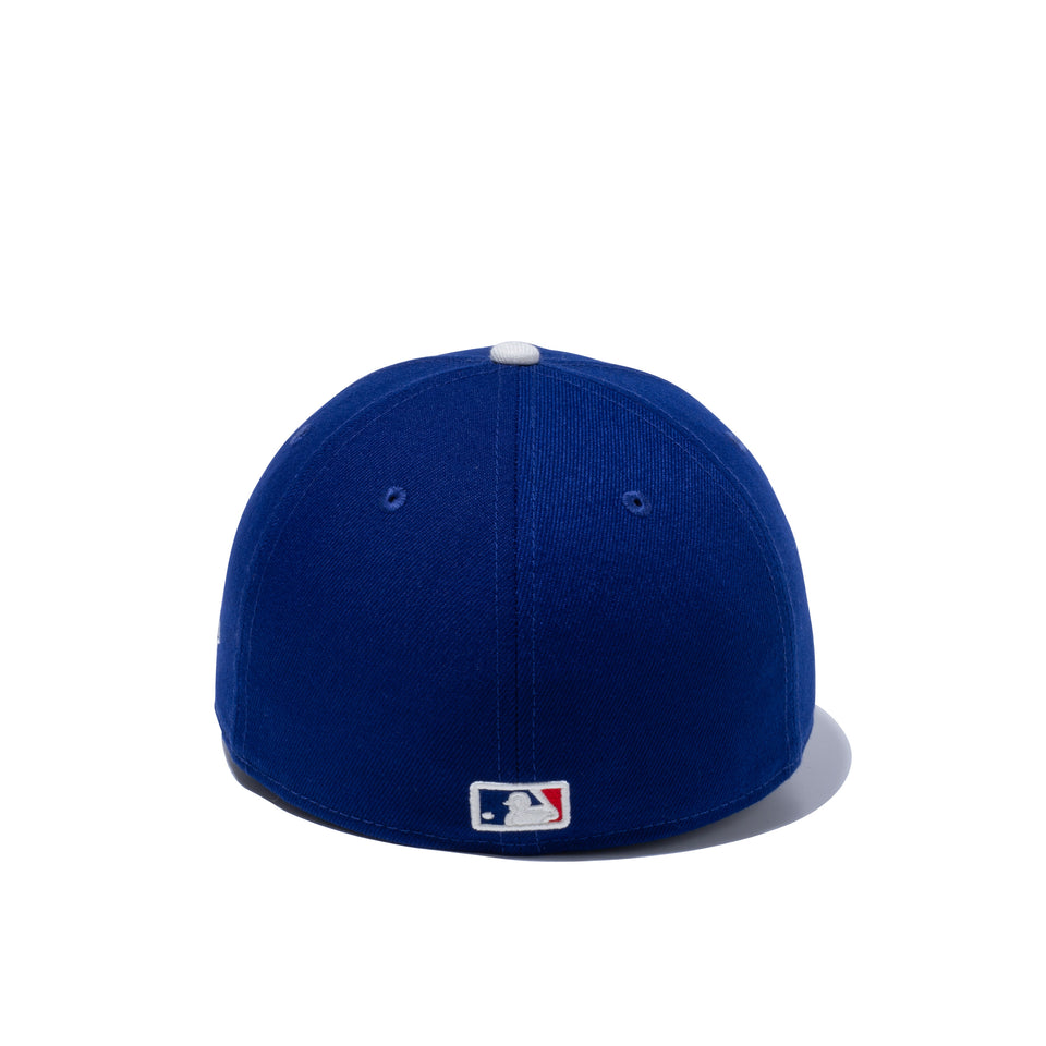 LP 59FIFTY ロサンゼルス・ドジャース MLB 2トーン ネイビー / クローム グレーアンダーバイザー