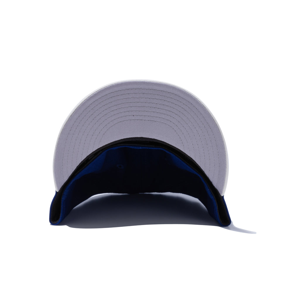 LP 59FIFTY ロサンゼルス・ドジャース MLB 2トーン ネイビー / クローム グレーアンダーバイザー
