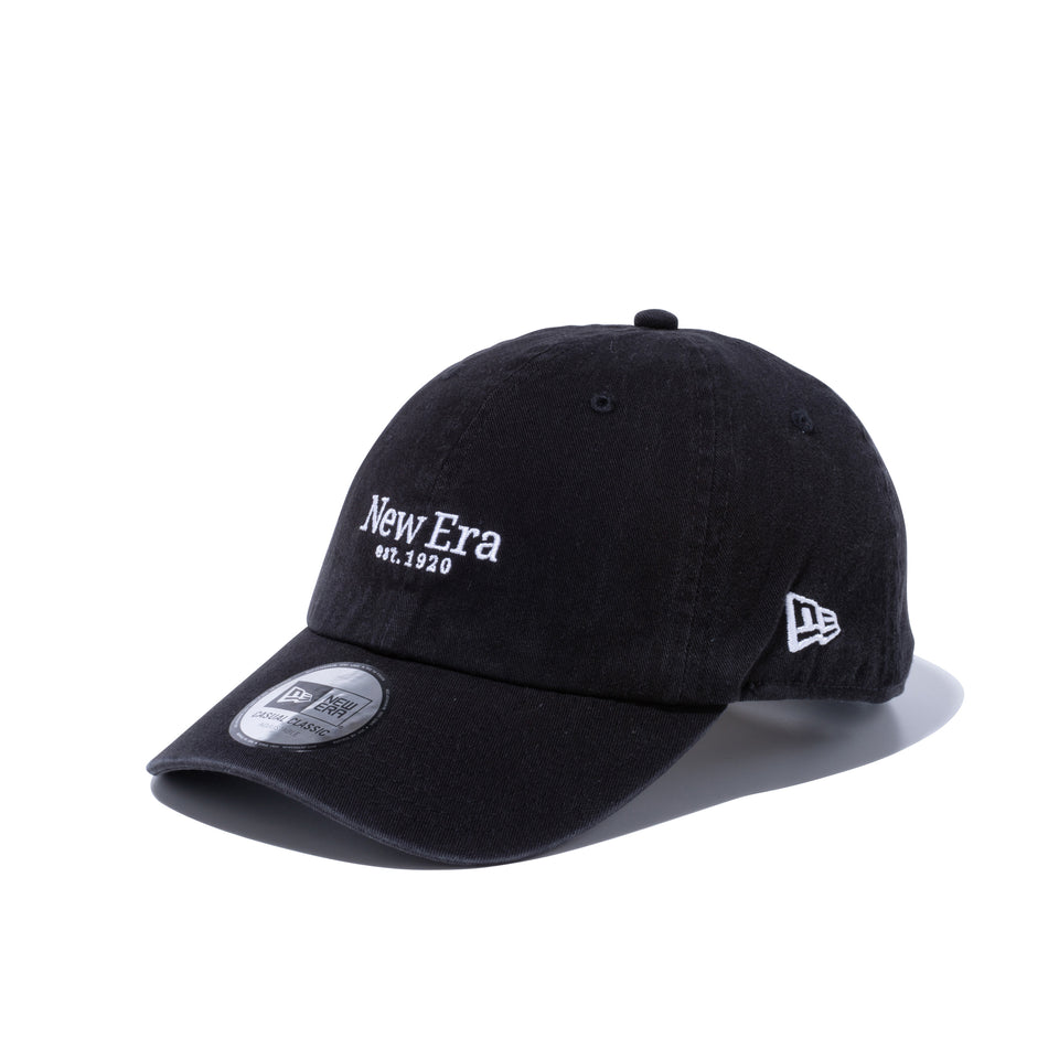 Casual Classic New Era est 1920 ブラック