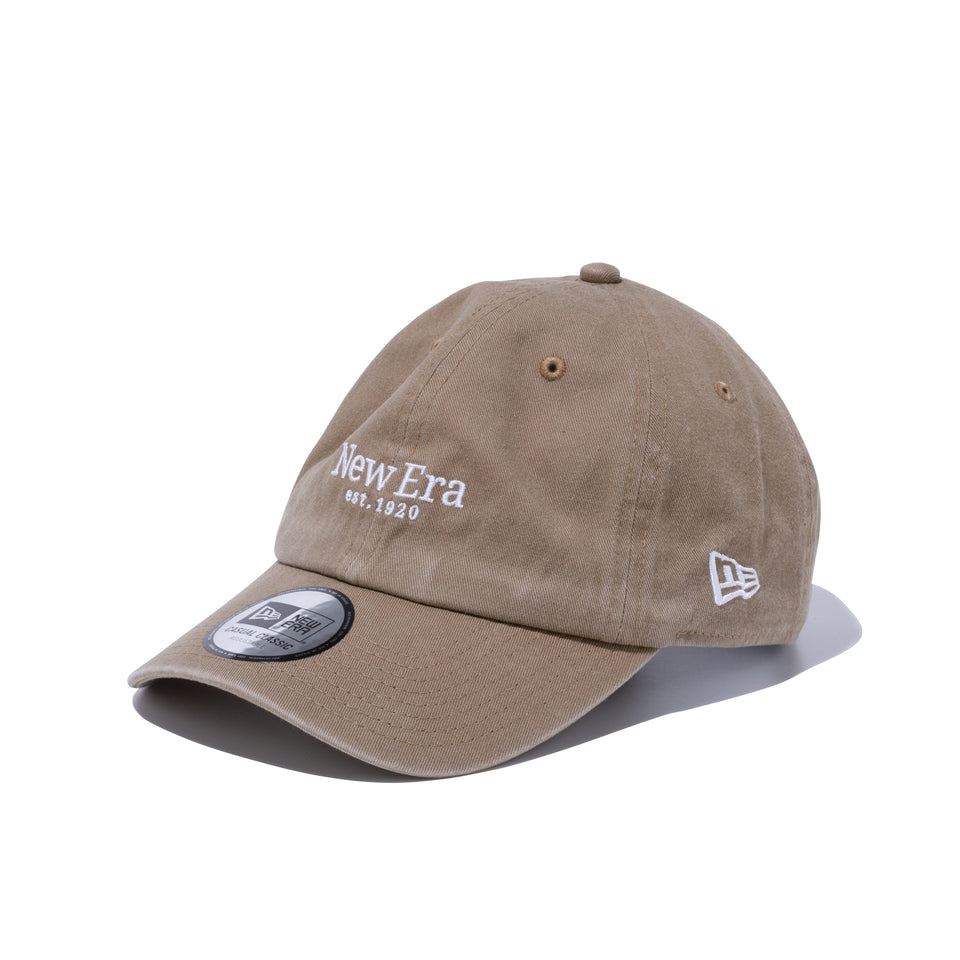Casual Classic New Era est 1920 ブリティッシュカーキ | NEW ERA ニューエラ公式オンラインストア