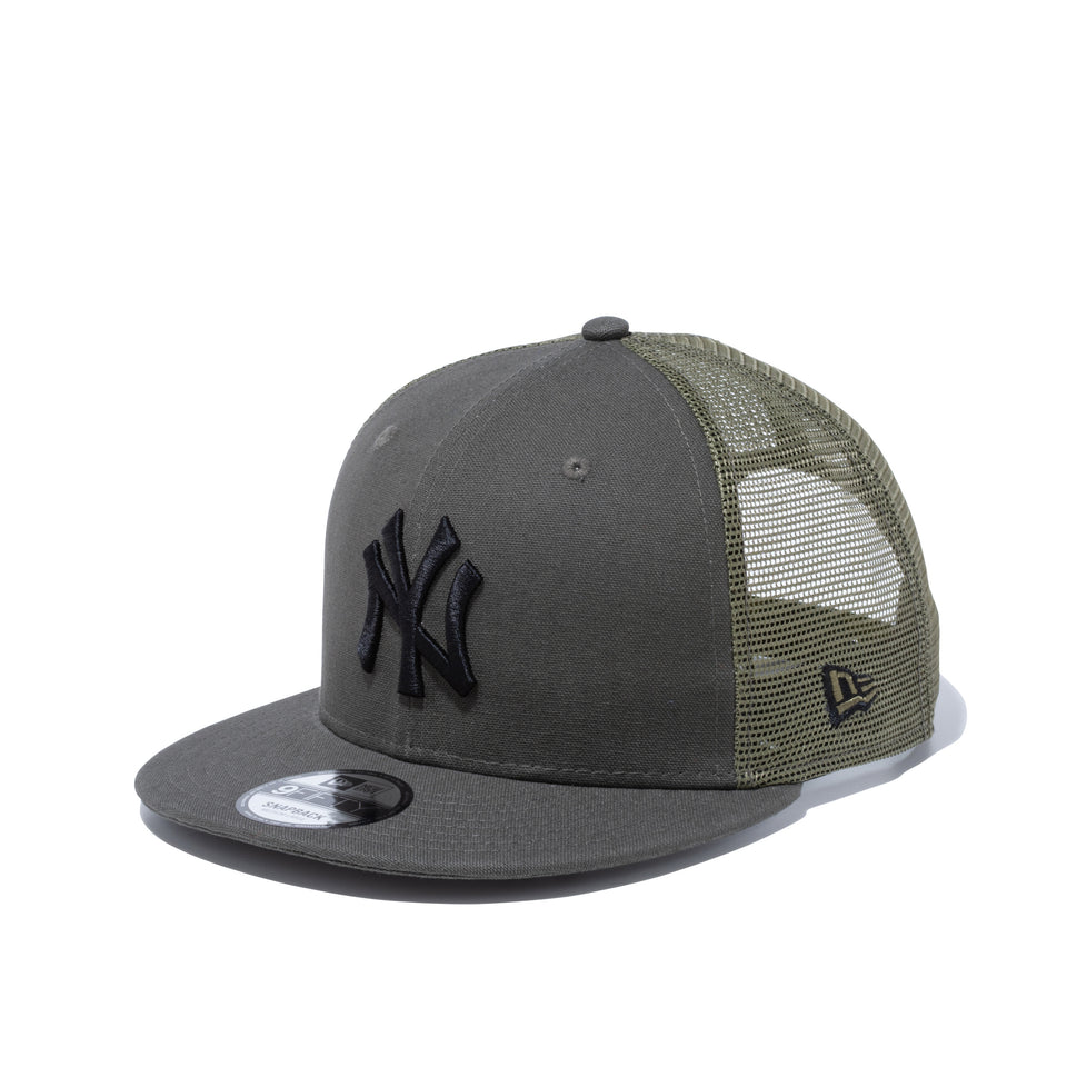 9FIFTY トラッカー ニューヨーク・ヤンキース ダックキャンバス モス | NEW ERA ニューエラ公式オンラインストア