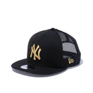 9FIFTY トラッカー ニューヨーク・ヤンキース ブラック × メタリックゴールド グレーアンダーバイザー | NEW ERA ニューエラ公式オンラインストア