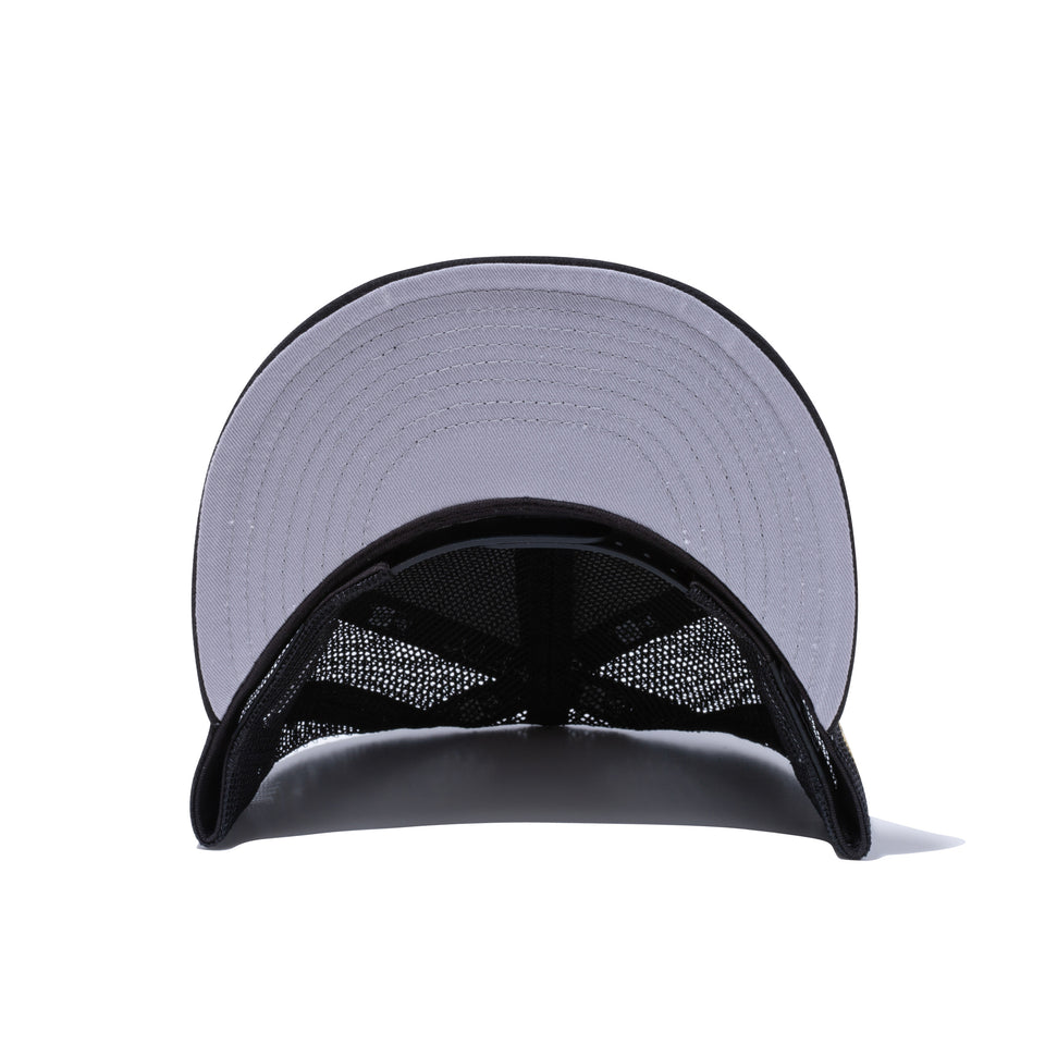 9FIFTY トラッカー ニューヨーク・ヤンキース ブラック × メタリックゴールド グレーアンダーバイザー