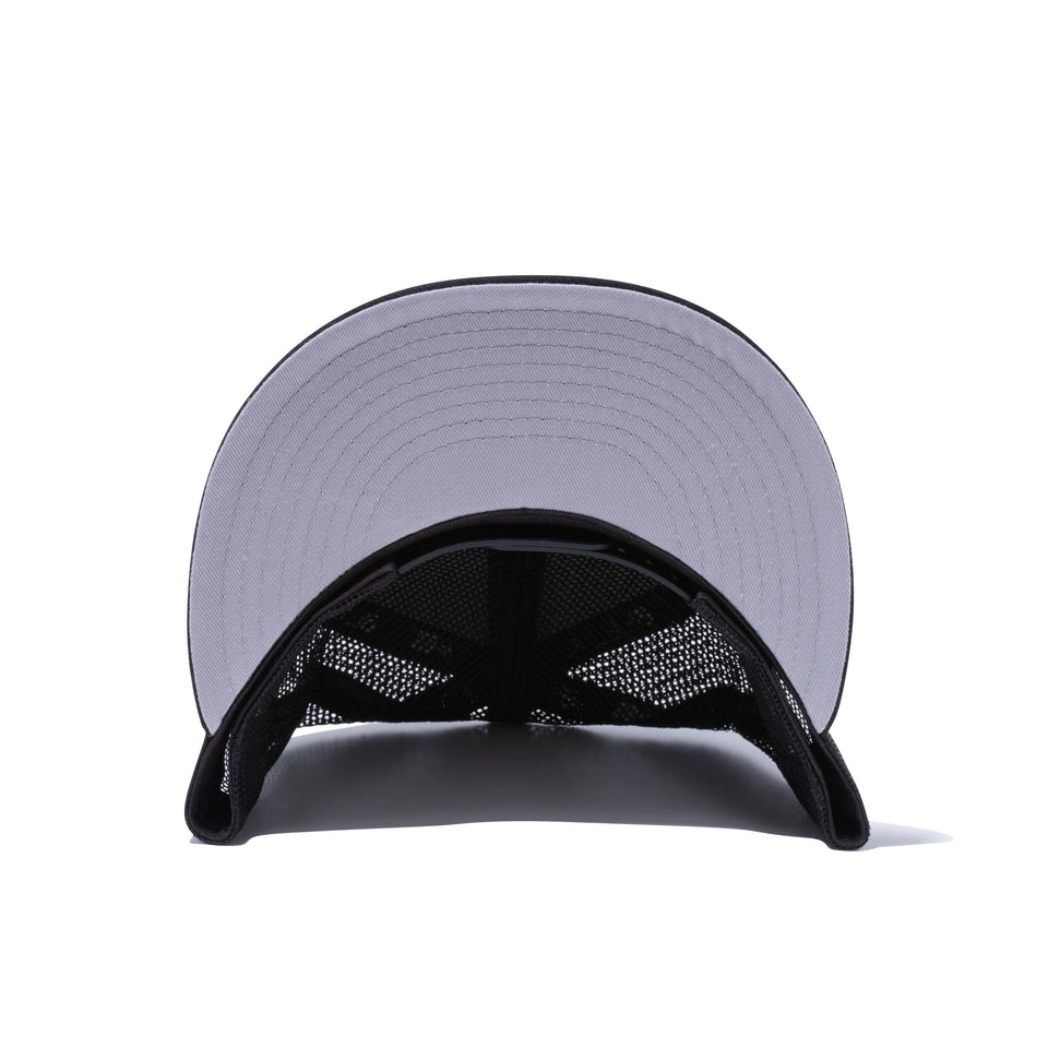 9FIFTY トラッカー ロサンゼルス・ドジャース ブラック グレーアンダーバイザー