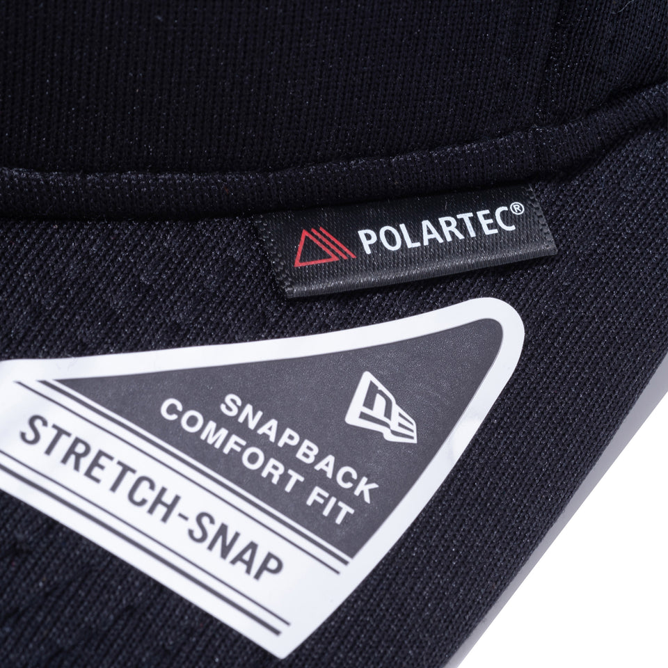 9FIFTY ストレッチスナップ POLARTEC Power Stretch ブラック
