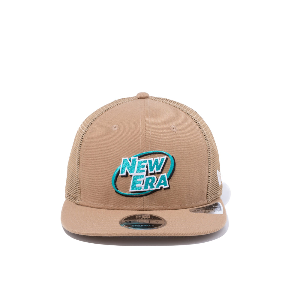 9FIFTY Original Fit トラッカー ベーシックファブリックス NEW ERA カーキ