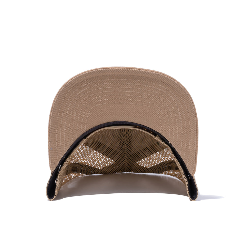 9FIFTY Original Fit トラッカー ベーシックファブリックス NEW ERA カーキ