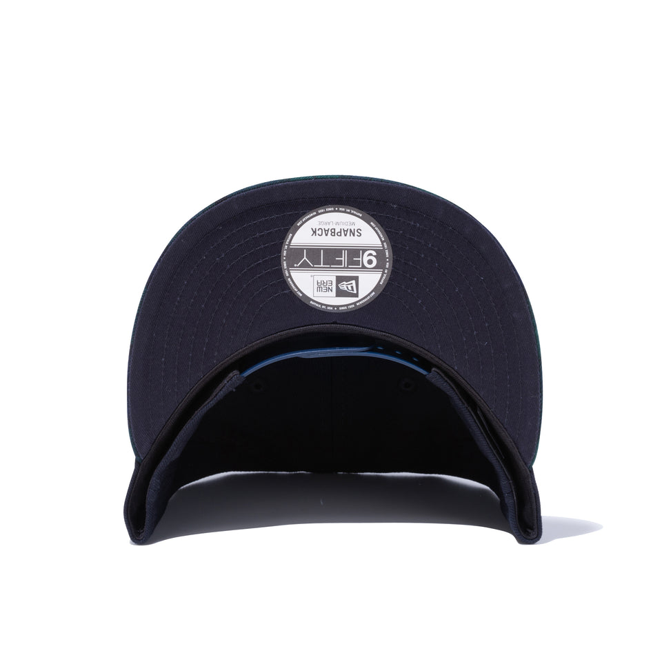 9FIFTY タータン ネイビー ブラックウォッチバイザー