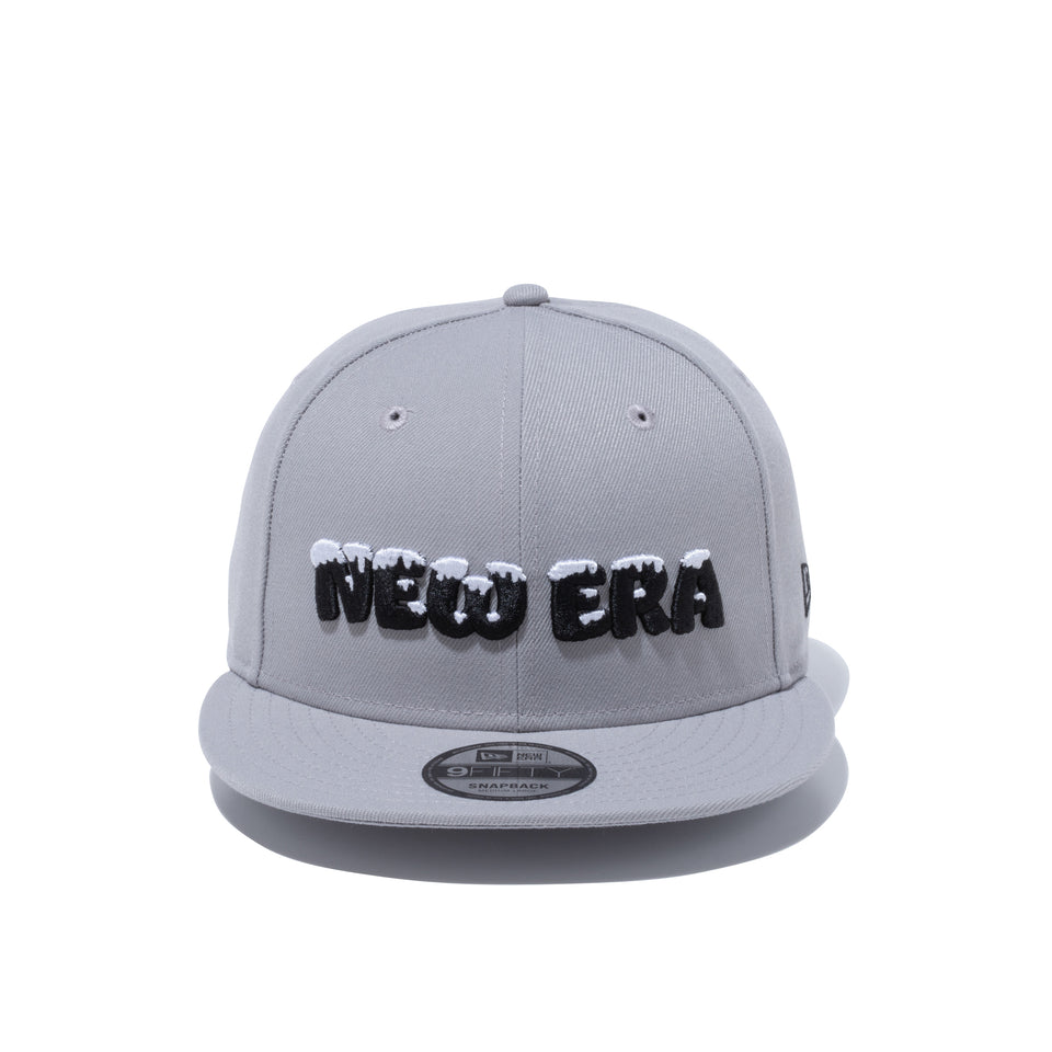 9FIFTY スノーロゴ NEW ERA グレー