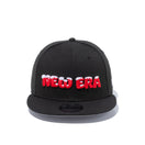 9FIFTY スノーロゴ NEW ERA ブラック