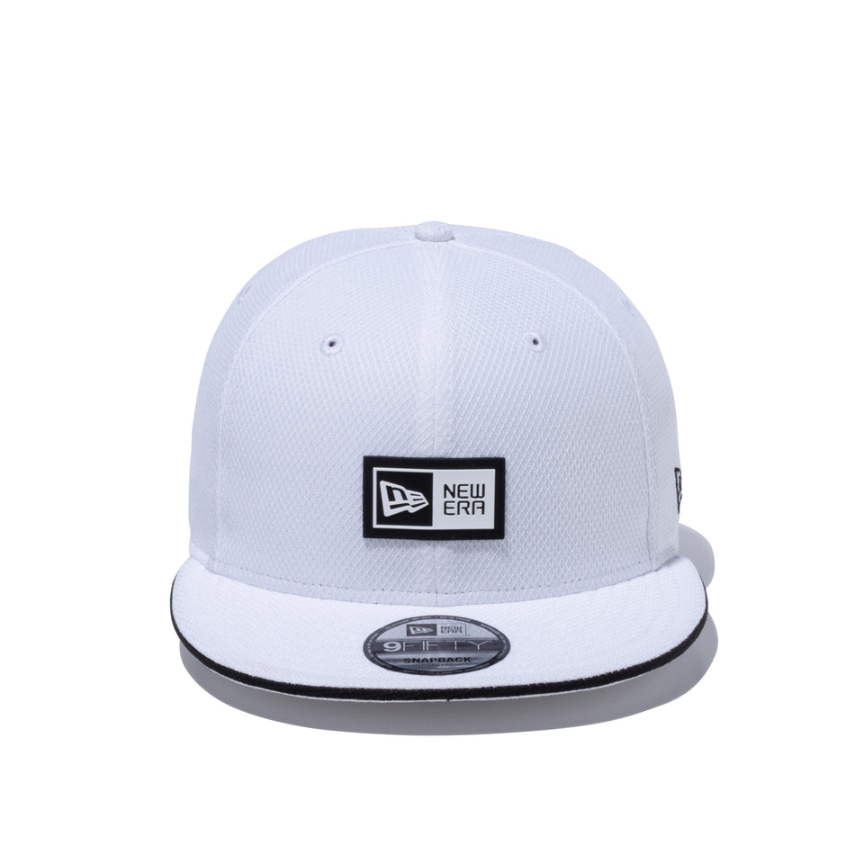 9FIFTY ラバーロゴ ボックスロゴ ラバーパッチ ホワイト