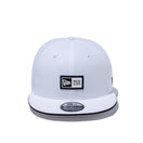 9FIFTY ラバーロゴ ボックスロゴ ラバーパッチ ホワイト