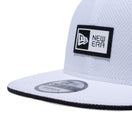 9FIFTY ラバーロゴ ボックスロゴ ラバーパッチ ホワイト