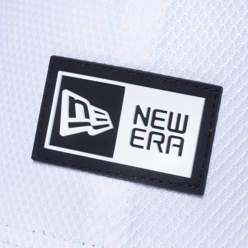 9FIFTY ラバーロゴ ボックスロゴ ラバーパッチ ホワイト