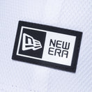 9FIFTY ラバーロゴ ボックスロゴ ラバーパッチ ホワイト