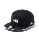 9FIFTY ラバーロゴ ボックスロゴ ラバーパッチ ブラック | NEW ERA ニューエラ公式オンラインストア