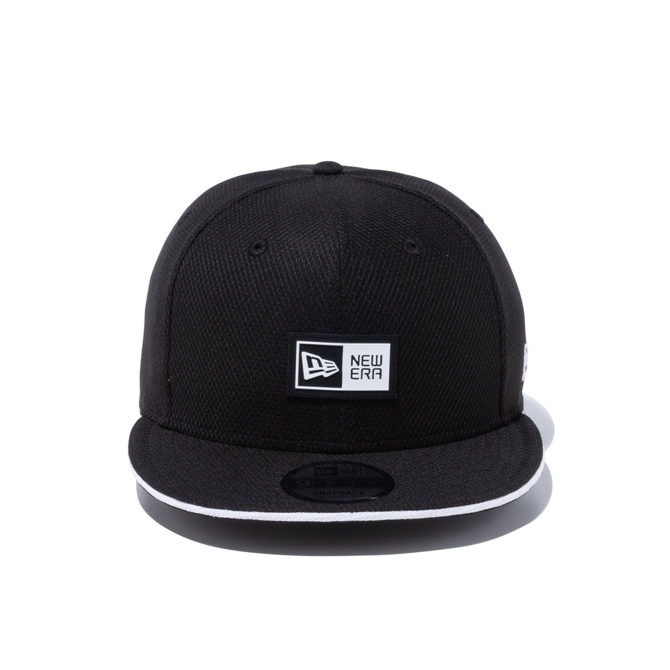 9FIFTY ラバーロゴ ボックスロゴ ラバーパッチ ブラック