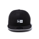 9FIFTY ラバーロゴ ボックスロゴ ラバーパッチ ブラック