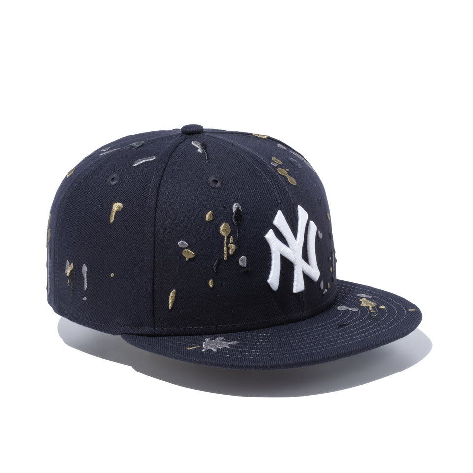 9FIFTY ニューヨーク・ヤンキース スプラッシュエンブロイダリー ネイビー