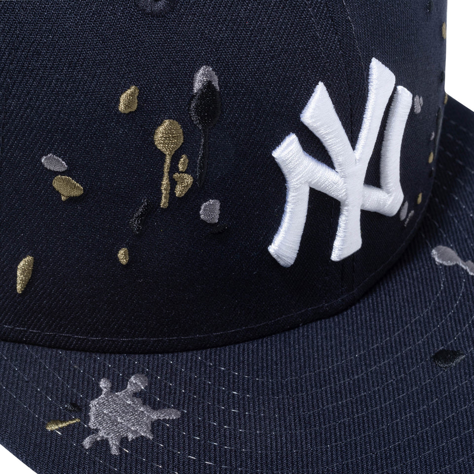 9FIFTY ニューヨーク・ヤンキース スプラッシュエンブロイダリー ネイビー