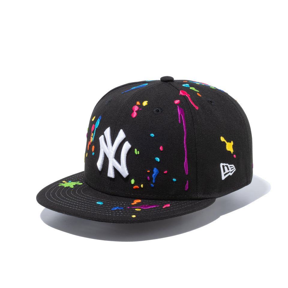 9FIFTY ニューヨーク・ヤンキース スプラッシュエンブロイダリー ブラック