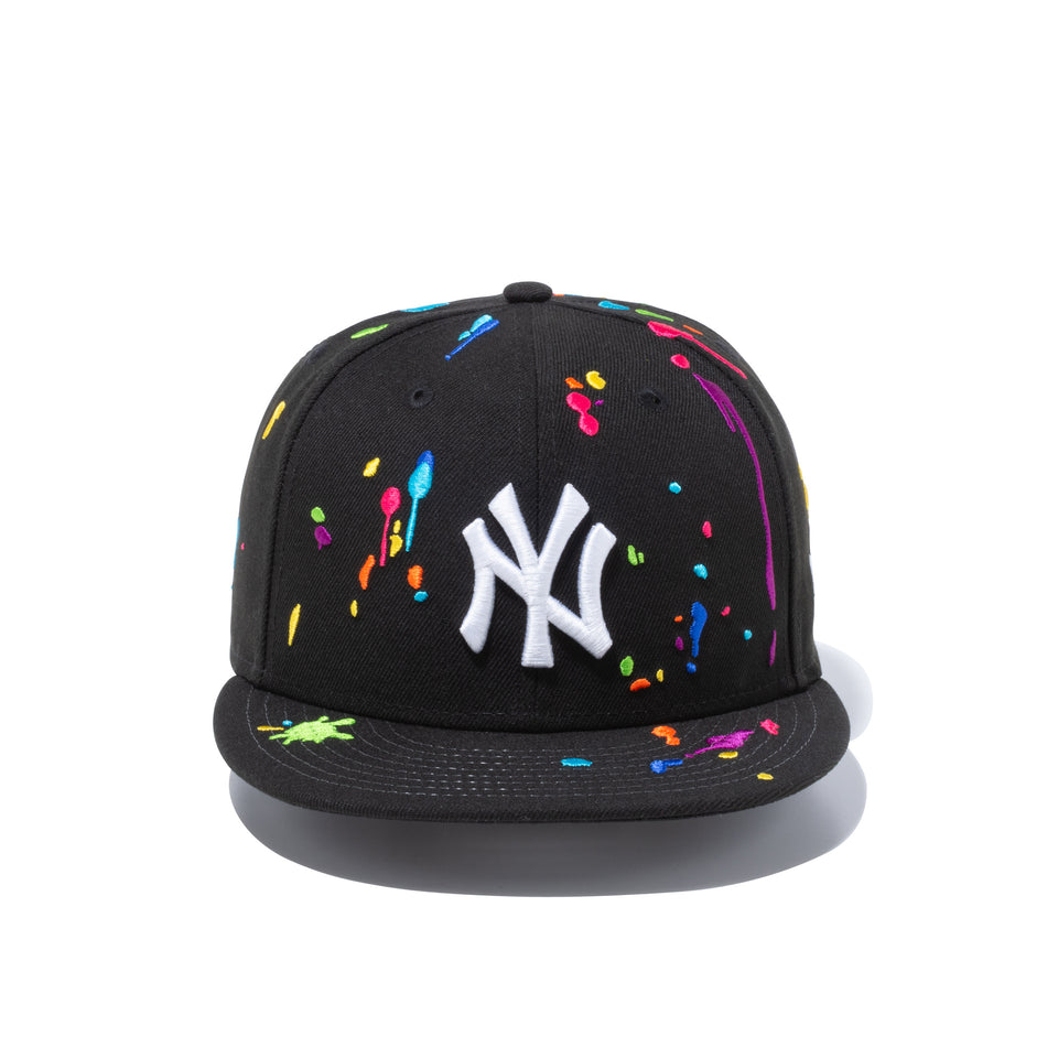 9FIFTY ニューヨーク・ヤンキース スプラッシュエンブロイダリー ブラック