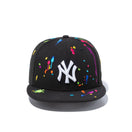9FIFTY ニューヨーク・ヤンキース スプラッシュエンブロイダリー ブラック