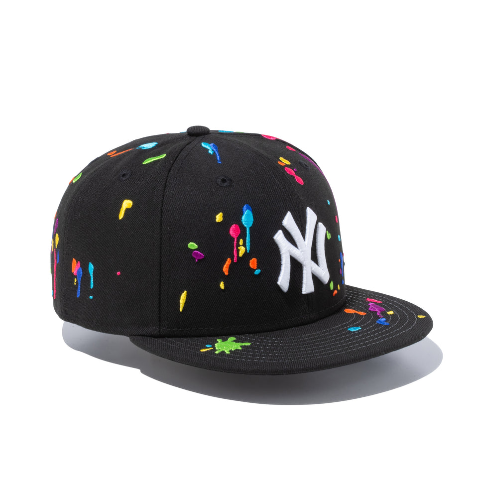 9FIFTY ニューヨーク・ヤンキース スプラッシュエンブロイダリー ブラック